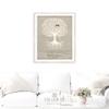10 Year Anniversary Gift, Gift for Wife, Corinthians 13:13, Tree with Roots, Wedding Anniversary, From Husband Custom Art Print on Paper, Canvas or Metal #1123 view 3