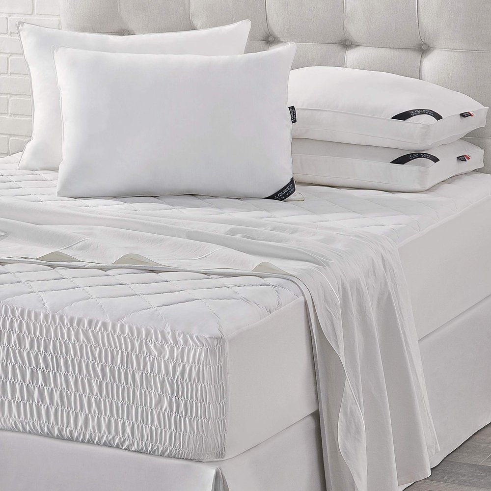 Five Queens Court Royal Fit Waterproof Mattress Pad, White, 39X76 Twin