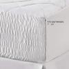 Five Queens Court Royal Fit Waterproof Mattress Pad, White, 39X76 Twin view 3