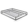 Fast Furnishings King Size Modern Low Profile Heavy Duty Metal Platform Bed Frame view 1