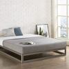 Fast Furnishings King Size Modern Low Profile Heavy Duty Metal Platform Bed Frame view 2