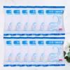 50pcs Disposable Toilet Seat Cover Non-Woven Thick Toilet Cushion for Travel Hotel Office Use Portable Individual Packaging White view 2