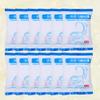 50pcs Disposable Toilet Seat Cover Non-Woven Thick Toilet Cushion for Travel Hotel Office Use Portable Individual Packaging White view 3