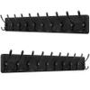 SKOLOO Rustic Large Wall Mounted Coat Rack-38.6" Long Coat Rack for Wall, Pine Solid Wood Coat Rack Hook, Farmhouse Coat Hanger Wall Mount for Hanging Jacket Coat Hat, Pack of 2 view 1