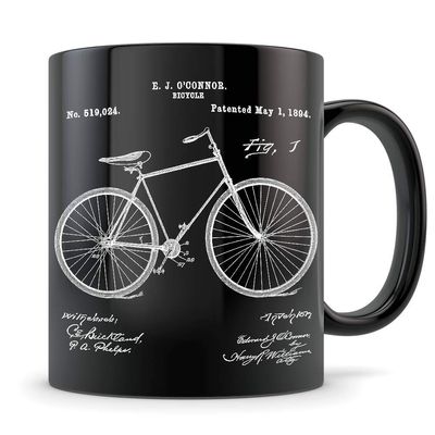 Bicycle Mug, bicycle gift, bicycle themed gift, bicycle gift idea, bicycle gift for men, bicycle coffee mug, bicycle gift for women, biking