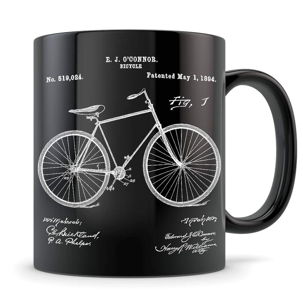Bicycle Mug, bicycle gift, bicycle themed gift, bicycle gift idea, bicycle gift for men, bicycle coffee mug, bicycle gift for women, biking