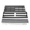 Amazon Basics Sturdy Heavy-Duty Non-Slip Platform Bed Frame Twin Size Storage, Steel Slat Support, Noise Free, Easy Assembly, 18 Inch Black view 4