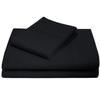 1000 TC Cotton Bed Sheets on Amazon - 4 Pc Black, Cal-King Sheet Set, Single Ply Long Staple Combed Cotton Yarns, Best Luxury Hotel Sheets Like Sateen Weave, Fits Mattress Upto 21'' Deep Pocket view 1
