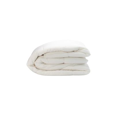 OrganicTextiles 100% Natural Australian Wool Mattress Pad with Organic Cotton Cover (King Size), Moisture Wicking, Luxurious Soft Feel, Baffle Box Stitching, Temperature Regulation, Machine Washable