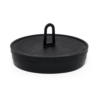 25ea - 3" Black Round Hanger Plug | Diameter - 3''