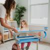 Mount-It! Kids Desk and Chair Set, Height Adjustable Sturdy, Kid Study Workstation and Chair Set for Boys, Home School, Arts, Drawing, Crafts, Ergonomic Childrens Storage Drawer Blue view 4