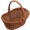Nagao 01046130 Basket, Washable, Bread Basket, Oval Shape, 11.8 inches (30 cm) view 1