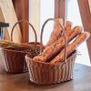 Nagao 01046130 Basket, Washable, Bread Basket, Oval Shape, 11.8 inches (30 cm) view 2