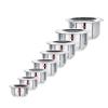 Sumeet Stainless Steel Tope/patila/cookware With Lids, 370ML, 550ML, 800ML, 1100ML,1400ML, 1800ML, 2300ML, 3000ML, 8 Piece (Steel) view 1