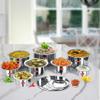 Sumeet Stainless Steel Tope/patila/cookware With Lids, 370ML, 550ML, 800ML, 1100ML,1400ML, 1800ML, 2300ML, 3000ML, 8 Piece (Steel) view 3
