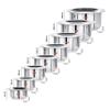 Sumeet Stainless Steel Tope/patila/cookware With Lids, 370ML, 550ML, 800ML, 1100ML,1400ML, 1800ML, 2300ML, 3000ML, 8 Piece (Steel) view 4