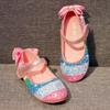 EXCEART Boys' Shoes Children's Ballet Dance Shoes Shiny Sequins for Practice Size 25 Pink view 4