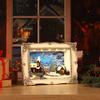 Mr. Christmas Animated Shadow Box Scenes - Church Christmas Dcor, White view 2