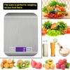 Stainless Steel Digital Kitchen Scale with LCD Display, 11lb/ 5 kg view 2
