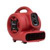 XPOWER P-230AT 1/5 HP 800 CFM 3 Speeds Mini Air Mover with 3-Hour Timer and Built-in Dual Outlets for Daisy Chain, 2.3-Amp view 1