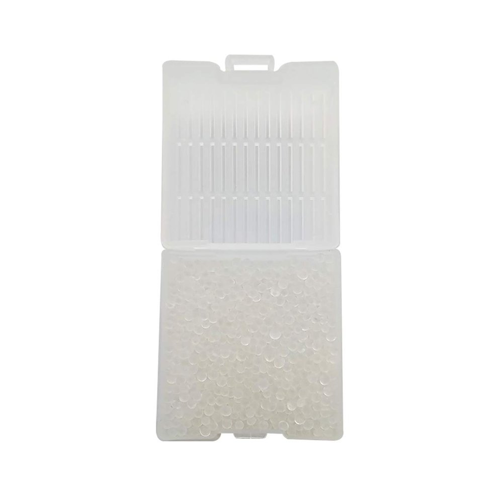 Queenbox 1Box Rechargeable Silica Gel, Desiccant Absorber Dehumidifier for Air Dryer Home Closet Storage, White