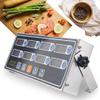 Commercial Digital Kitchen Timer Cooking Timer Reminder Stainless Steel Burger Bakery Restaurant Clock Loud Alarm LED Display Calculagraph Timer (8 Channel) view 2