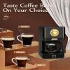 Amaste Coffee Maker, 25 Oz Drip Retro Style Coffee Machine with Glass Coffee Pot with Reusable Coffee Filter & Three Brewing Modes, Warming Plate, CM 1003AE-Black view 4