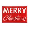 18.5" Red and White "MERRY Christmas" Wall Sign view 4