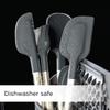 All-Clad Specialty Silicone Kitchen Gadgets Pastry Brush Kitchen Tools, Kitchen Hacks Silver view 3
