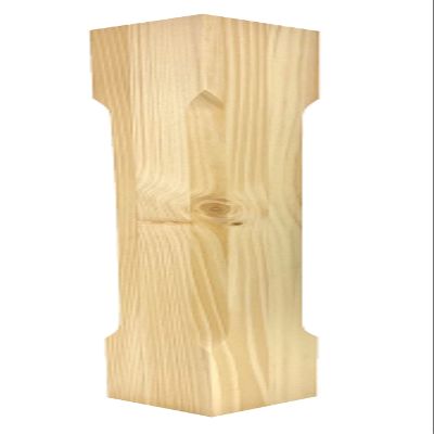 Highland Manor Wood Products Modern Square Celoron Dining Table Leg 29" Tall x 3 1/2" Wide (Pine) (1 Leg)