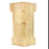 Highland Manor Wood Products Modern Square Celoron Dining Table Leg 29" Tall x 3 1/2" Wide (Pine) (1 Leg) view 1