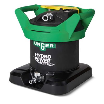 Unger Commercial HydroPower Ultra DI Tank - Pure Water for Professional Window Cleaners - Includes Deionization Resin, Small - UHP01