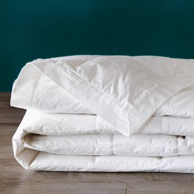Plankroad Home Dcor Sullivan Down Alternative Lightweight Summer Blanket, Poly Fill, Baffle Box Stitch (Queen Size)