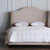 Plankroad Home Dcor Morris Luxe Down Twin Blanket - Duck Down Fill Lightweight Bedding Basic Cotton Bedspread view 1