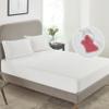 California Design Den Premium Waterproof Mattress Protector for Twin Size Bed - Soft, Cooling, Noiseless, Machine Washable, Fitted Mattress Cover with 8-20 Inch Deep Pockets view 1