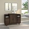 Alpine Furniture Olejo Sideboard, Brown view 2