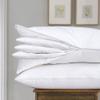 AIKOFUL Adjustable Layer Pillow for Sleeping,Premium Goose Feather Pillow with 100% Cotton Zipper Cover,Queen Size Set of 2 view 1
