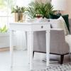 Finch Atwood Bedside Table with Drawer, Small Side End Accent Nightstand for Bedroom or Living Room Sofa, Fully Assembled, White view 2