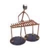 Xylophone Collectible Handmade Metal Art Figurine, Desk Accessories, Trophy, Band, Office Dcor, Musical Instrument view 1