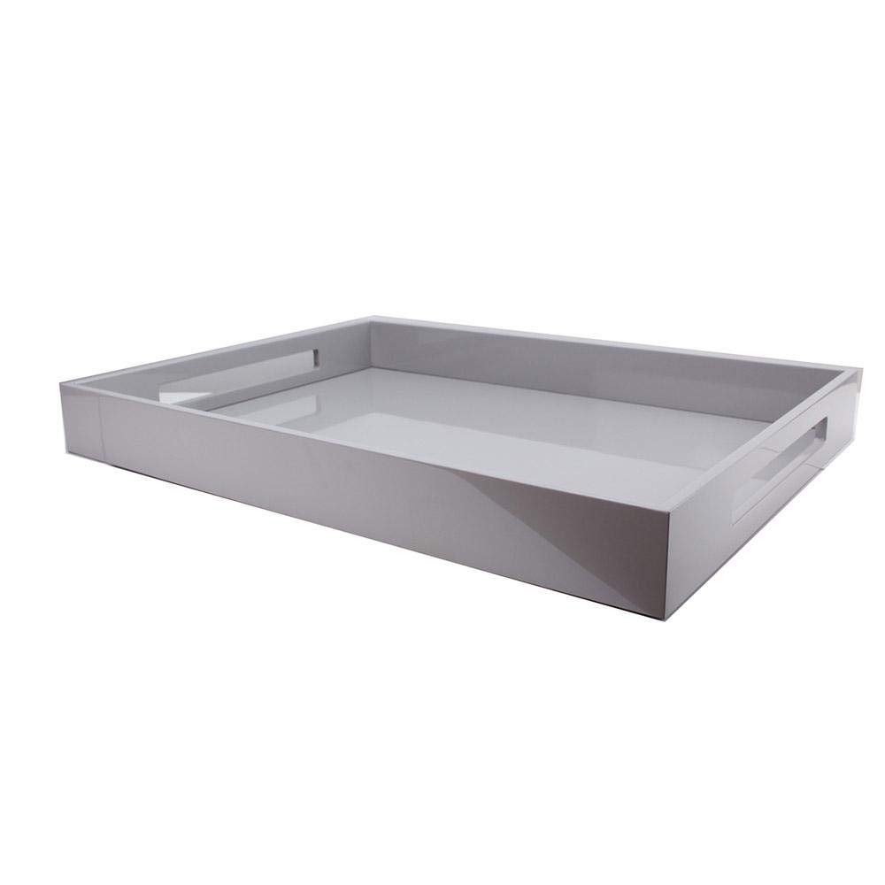 Pale Denim Blue Large Ottoman Tray 22"x16" by Addison Ross