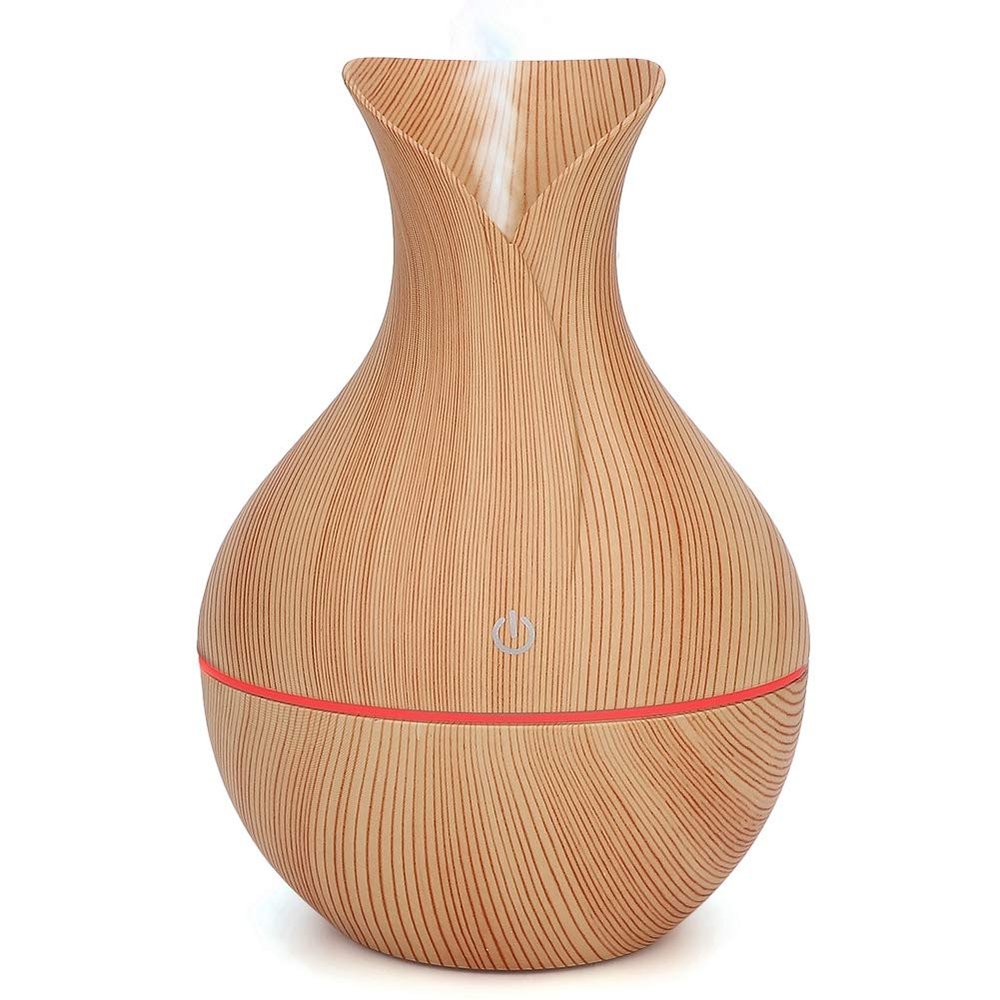 mini humidifier,low noise 36db with led night light,usb humidifier,130ml capacity pp abs material for bedroom office nursery travel