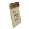 We Walk by Faith Not by Sight Plaque with Easel - 8" view 3