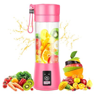 Portable Blender, Personal Mixer Fruit Rechargeable USB Mini Blender for Smoothie Fruit Juice Milk Shake, Personal Blender