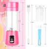 Portable Blender, Personal Mixer Fruit Rechargeable USB Mini Blender for Smoothie Fruit Juice Milk Shake, Personal Blender view 2