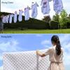 50 Ft Clothesline Long Clothes Line, Cotton Clothesline Rope Laundry Line Rope Craft Drying Rope Adjustable forCamping Travel & Home Use DIY Rope as Candle Replacement Wick Laundry Line Dryer Rope view 3