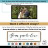 Personalized Family Photo Canvas Wall Art Custom Picture Print Living Room view 3