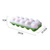 Egg Tray With Lid, Lockable Container Plastic Storage Box Holder For Outdoor Camping Picnic view 2
