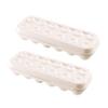 Egg Tray With Lid, Lockable Container Plastic Storage Box Holder For Chicken Duck Hen, Pack Of 2 view 1
