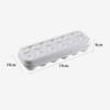 Egg Tray With Lid, Lockable Container Plastic Storage Box Holder For Chicken Duck Hen, Pack Of 2 view 2