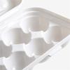 Egg Tray With Lid, Lockable Container Plastic Storage Box Holder For Chicken Duck Hen, Pack Of 2 view 4